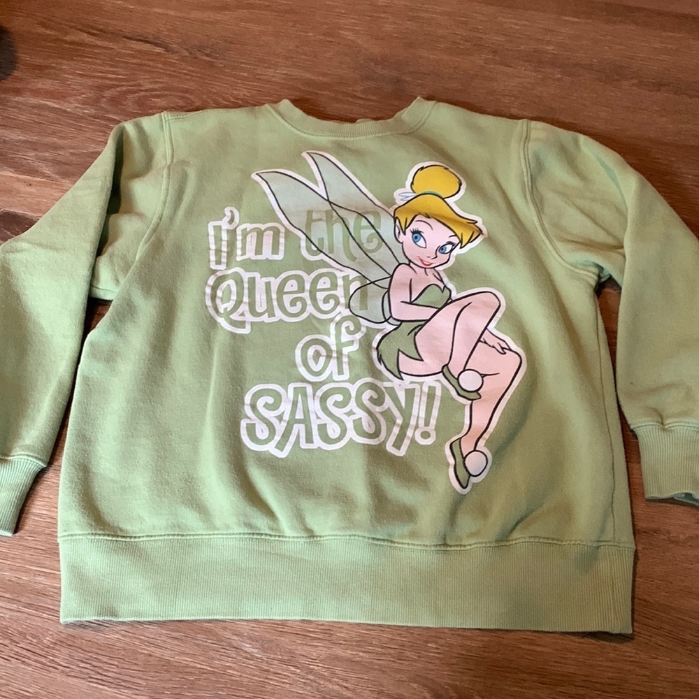 Tinkerbell size Medium sweatshirt